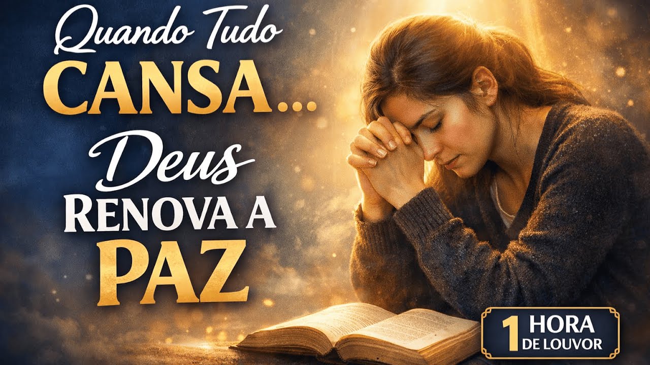 Quando Tudo Cansa, Deus Renova a Paz | Louvor com Salmos