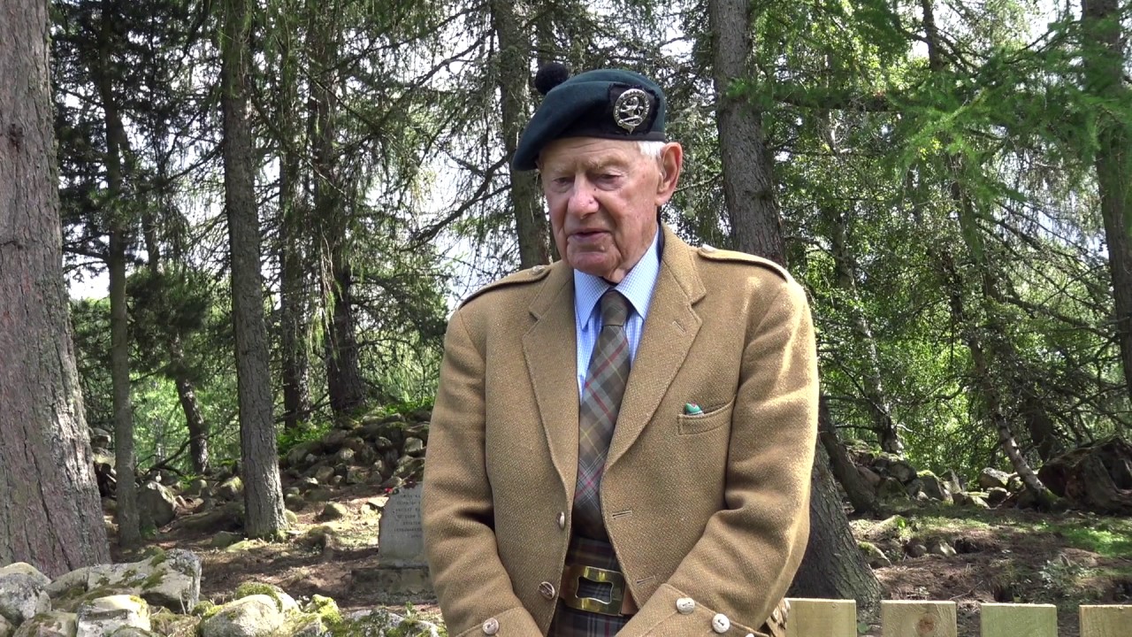 Clan Farquharson 2017 Cairn of remembrance visit & speech from the Chieftain