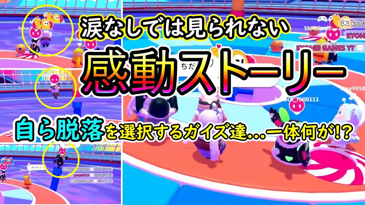 【フォールガイズの見方が変わる】スクワッドドキュメンタリー!!芽生えた友情！戦う本能！衝撃のラストは涙なしでは見られない。