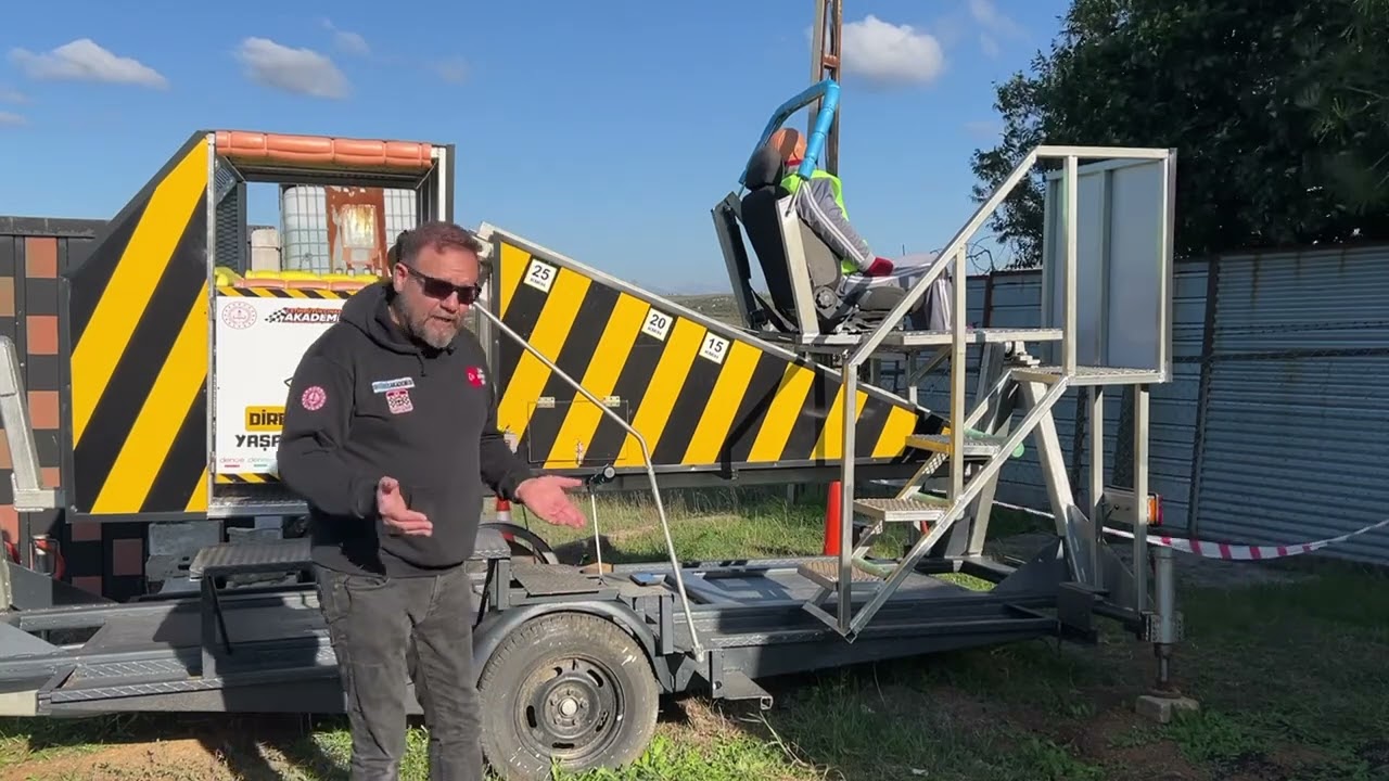 Emniyet Kemeri Simülasyon Proje Aracı - Devrilme Simülasyonu ve Çarpma Simülasyonu