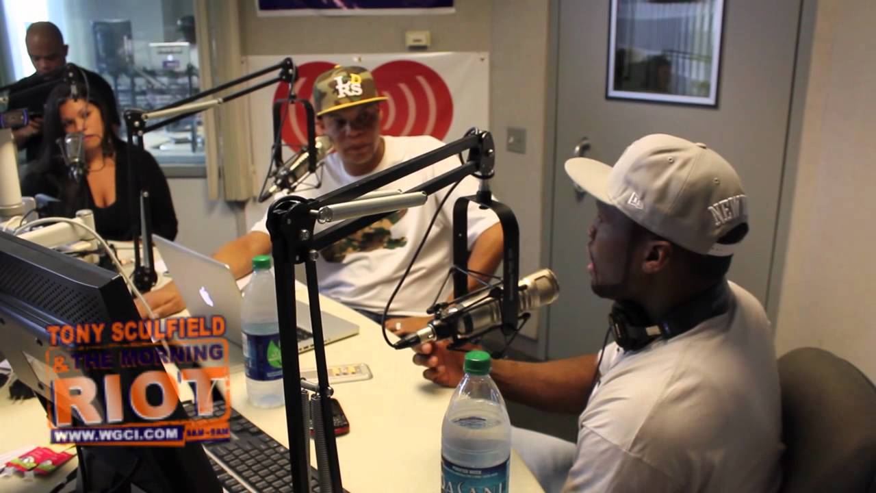 50 Cent talks with the Morning Riot