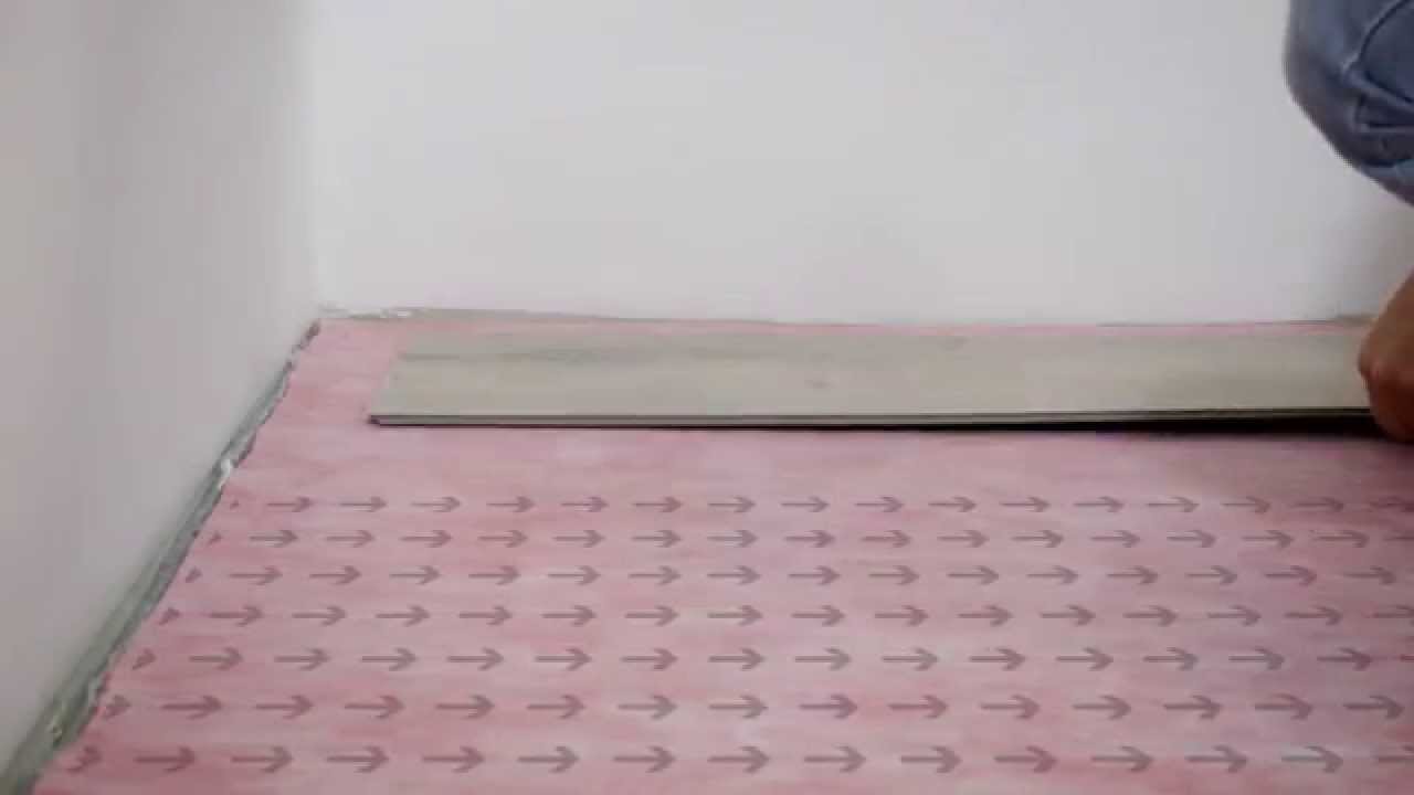 b!design by BAUHAUS - UniFit Vinyl floor Installation