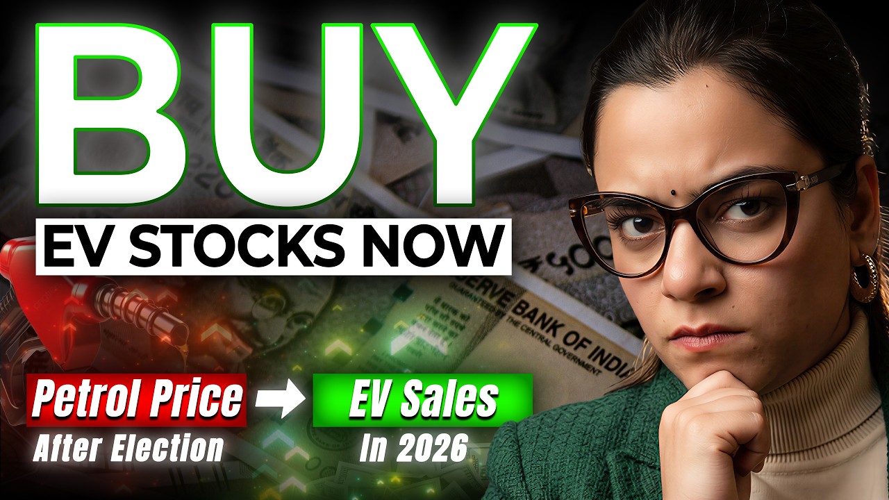 3 EV Stocks : Petrol Prices Rising = EV Stocks Ready To Rally🚀...