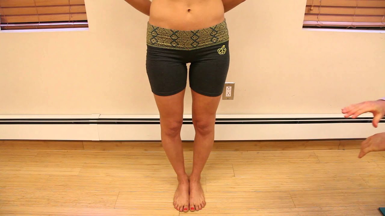 Standing Exam: Alignment Of The Distal Tibia Relative To Vertical In The Frontal Plane
