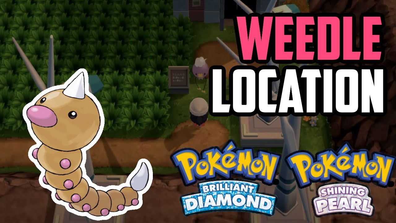 How to Catch Weedle - Pok&eacute;mon Brilliant Diamond & Shining Pearl