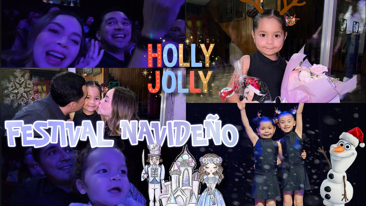 MAGIA DE NAVIDAD EN EL ESCENARIO 🩰❄️☃️