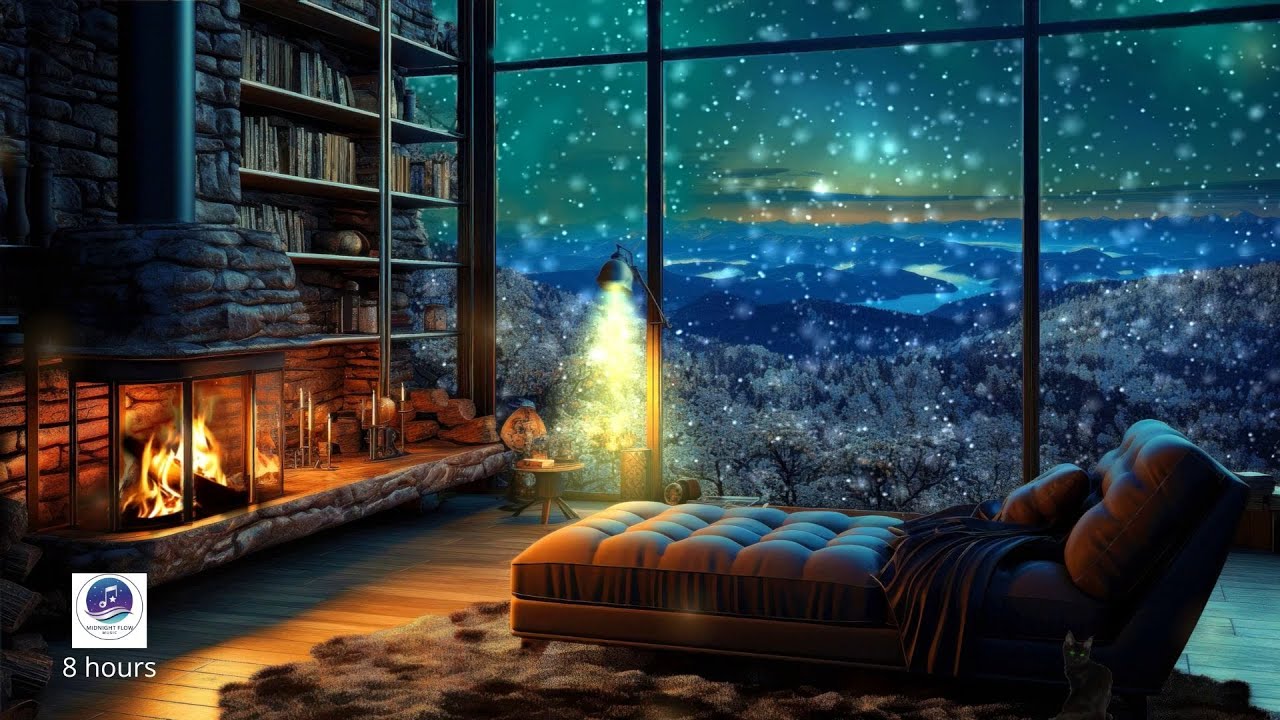 ❄️ 8H30 Magical Winter Sleep Music (432 Hz) • Anti-Stress & Sommeil Magique