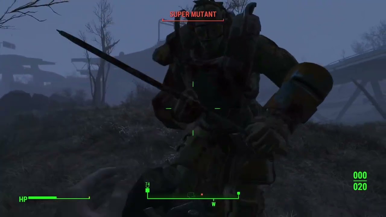 Fallout 4 gameplay. just having fun with an old favourite.