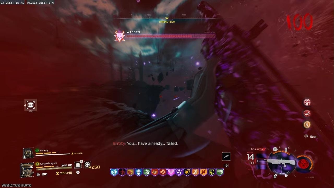 BO7 Zombies Round 100 Rex Infernus Boss Fight