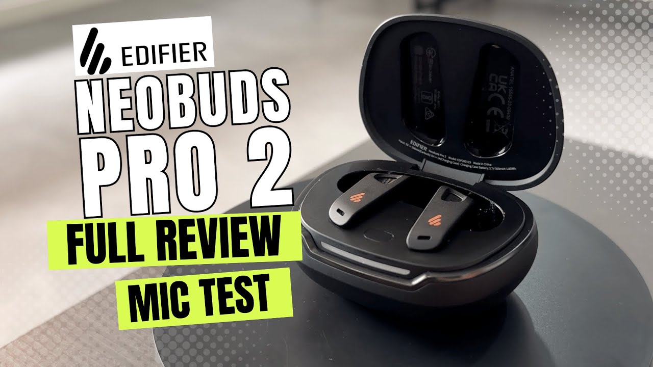 Edifier NeoBuds Pro 2 Hi-Res ANC Wireless Earbuds Review | Mic Test: AIRPODS PRO KILLER