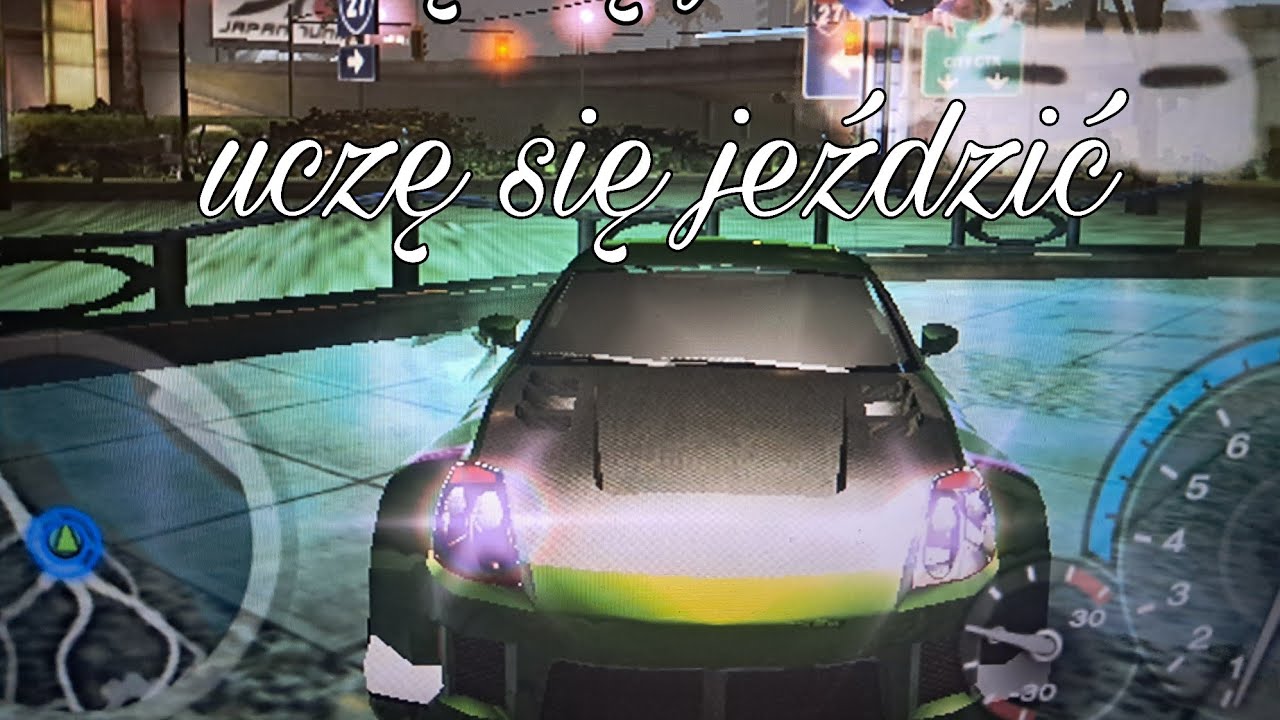 UCZĘ SIĘ JEZDZIĆ 🚘🚗| MOJA ŚWIETNA JAZDA | NEED FOR SPEED UNDERGROUD 2