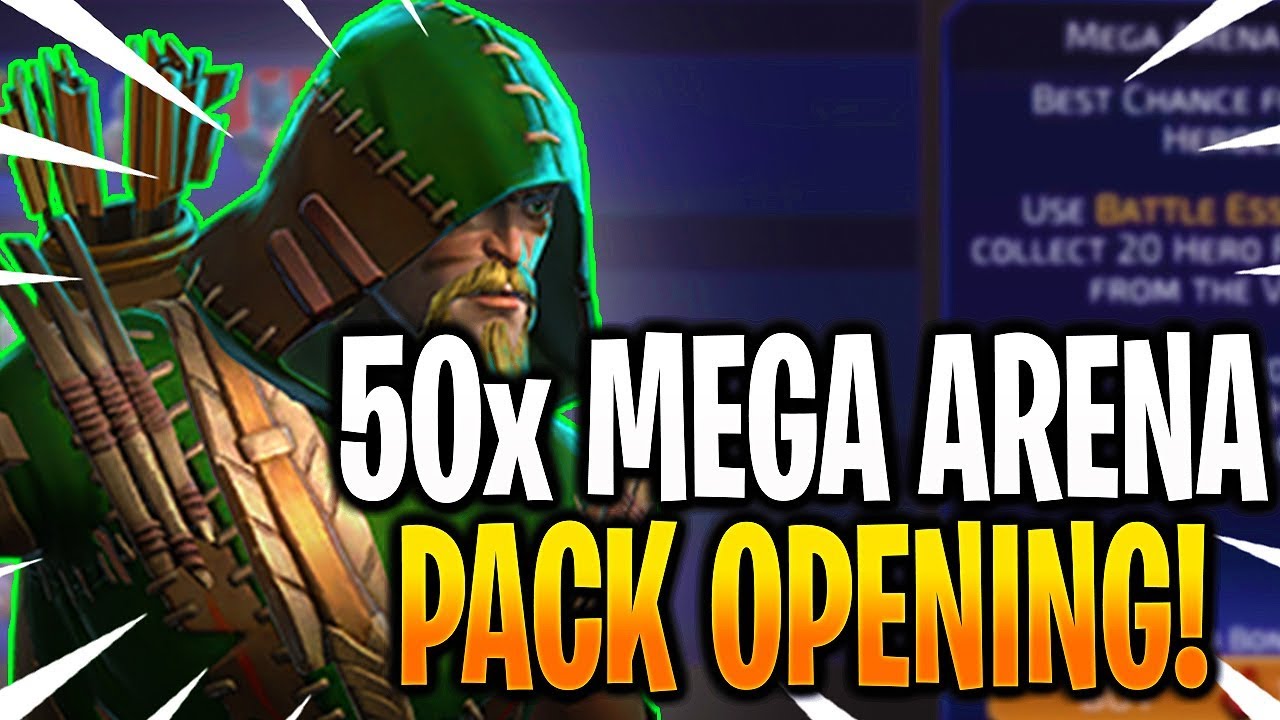 *NEW* 50x MEGA ARENA PACK OPENING! - DC Legends