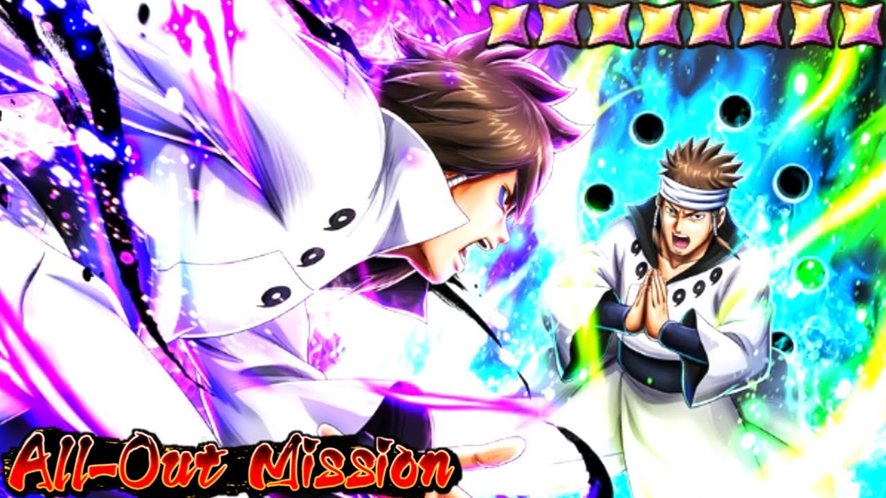 All-Out Mission #36 All Stages Gameplay (S Rank) - Naruto x Boruto Ninja Voltage