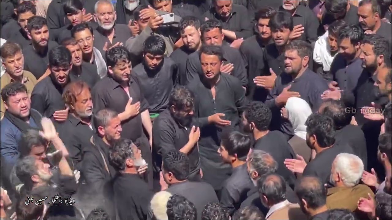 Balti Noha Arbaeen imam Hussain a.s 2023 | Dasta Akbaria Gangupi skardu