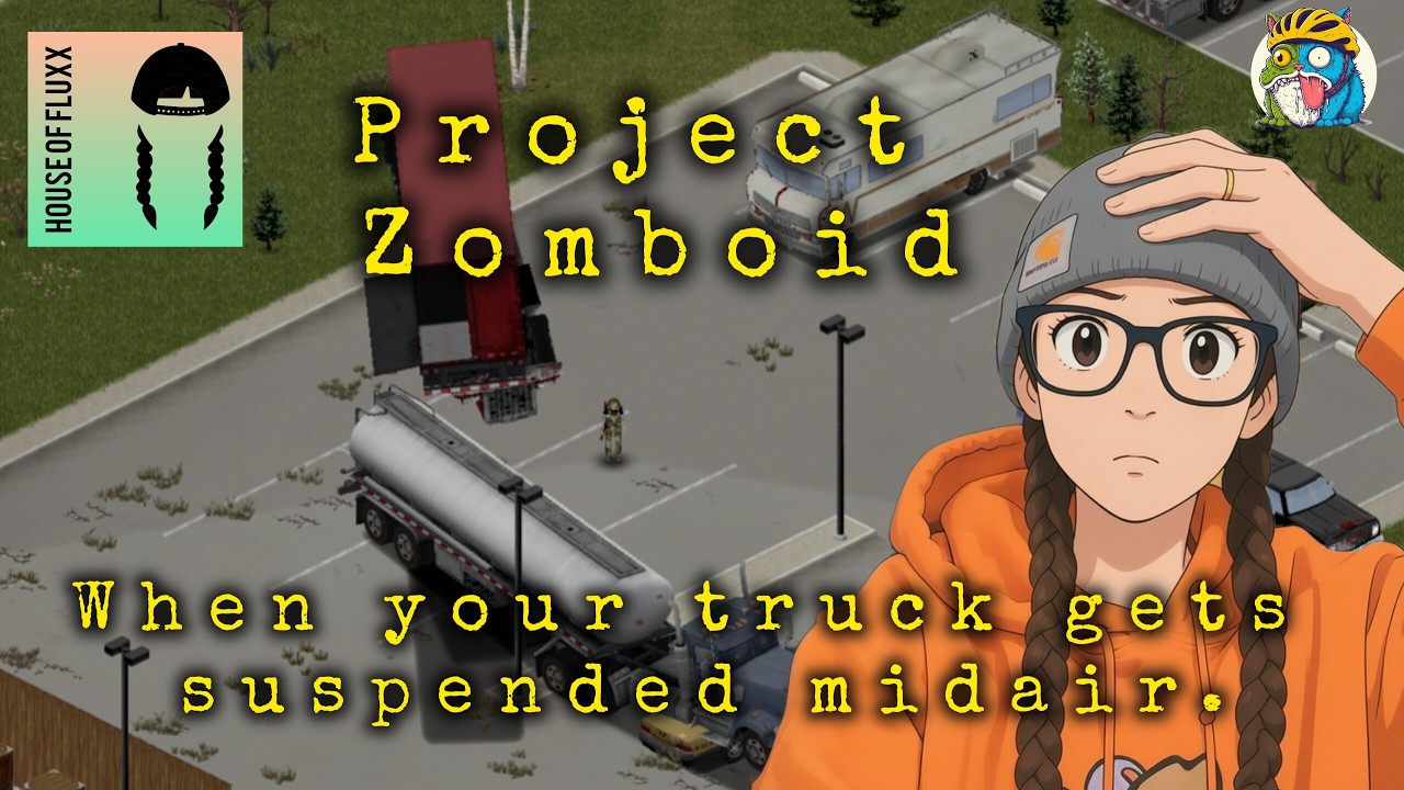 When your truck gets suspended midair..