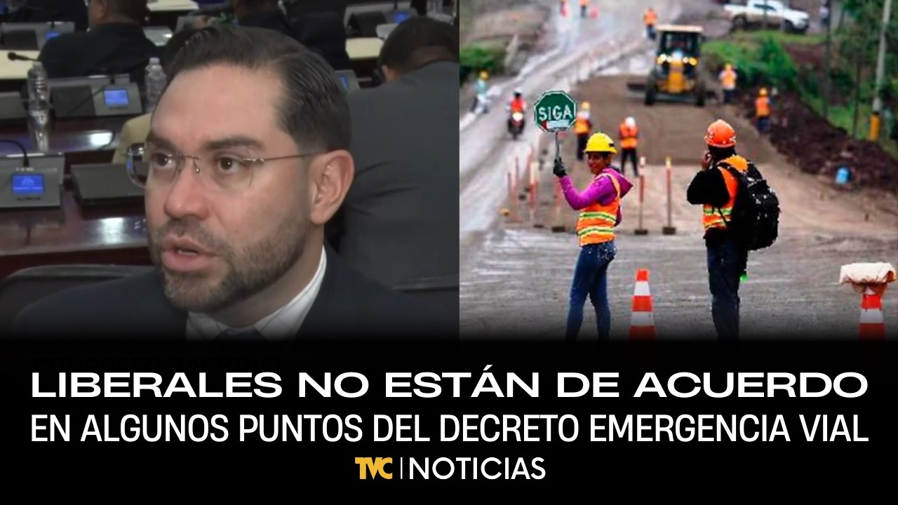 Liberales no están de acuerdo en algunos puntos del decreto de emergencia vial