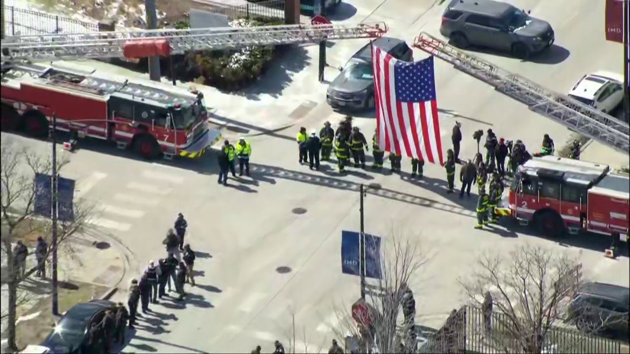 Procession for fallen Chicago firefighter Michael Altman