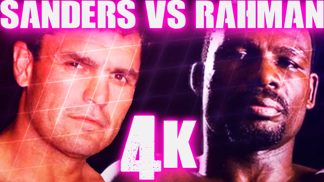 Corrie Sanders vs Hasim Rahman (Highlights) 4K