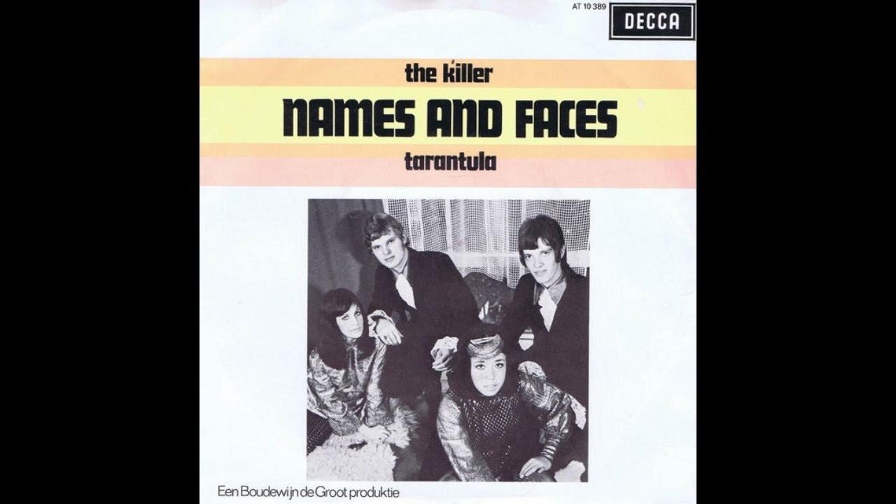 Names and Faces - Tarantula (Nederbeat) | (Wormer) 1969
