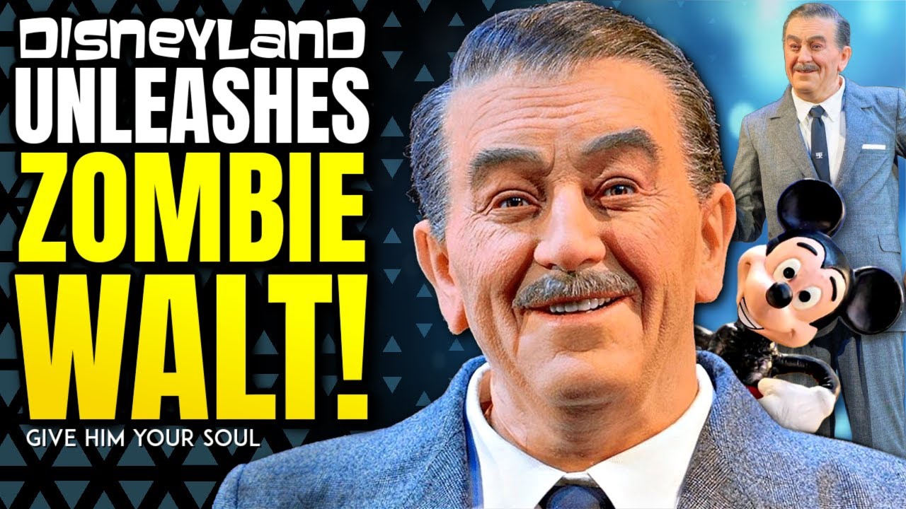 Zombie Walt Animatronic UNLEASHED by Disney Imagineers! Disneyland Guests HORRIFIED, Shills EXPOSED!