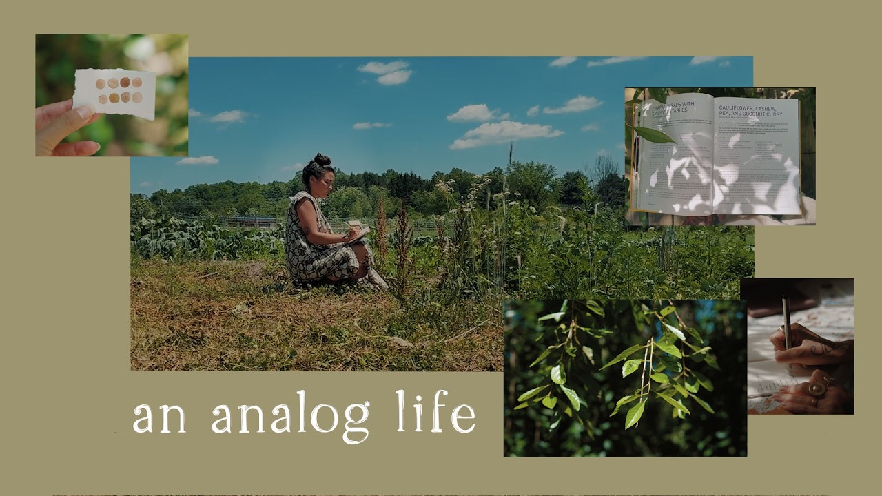 good things take time: embracing analog to cultivate presence