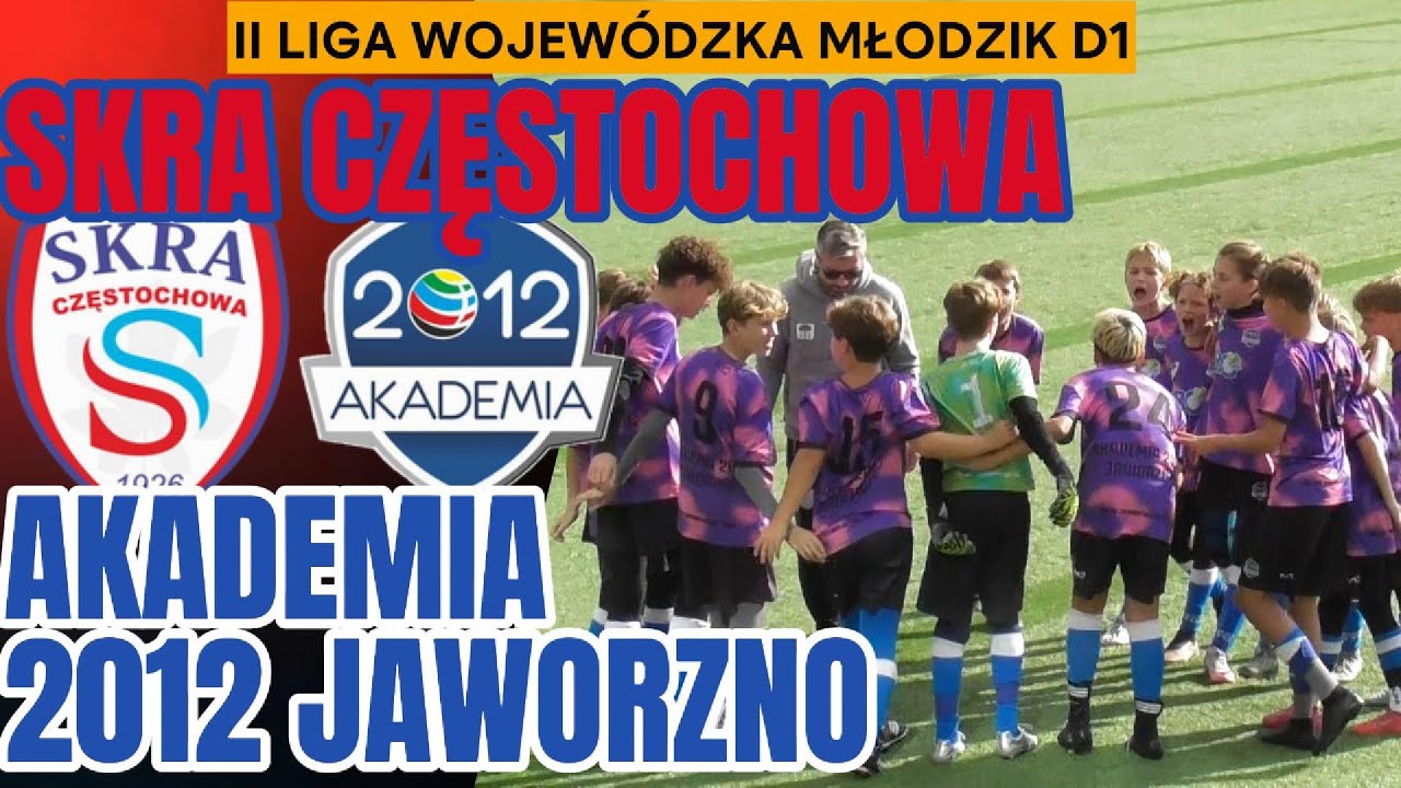 SKRA CZĘSTOCHOWA - AKADEMIA 2012 JAWORZNO (SKRÓT)