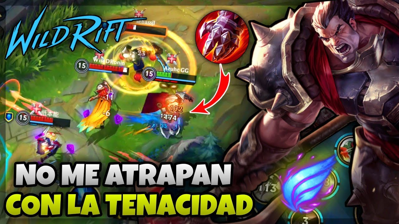¡ULTEAR PARA LA KILL! - DARIUS + TENACIDAD GOOD 😎 | GAMEPLAYS LOL WILD RIFT
