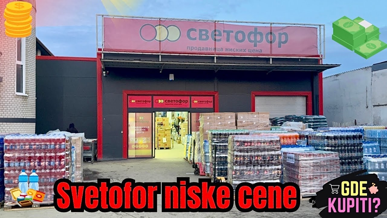 Novi SVETOFOR Zrenjanin Ruski market - niske cene i ponuda, obilazak van Beograda #beograd