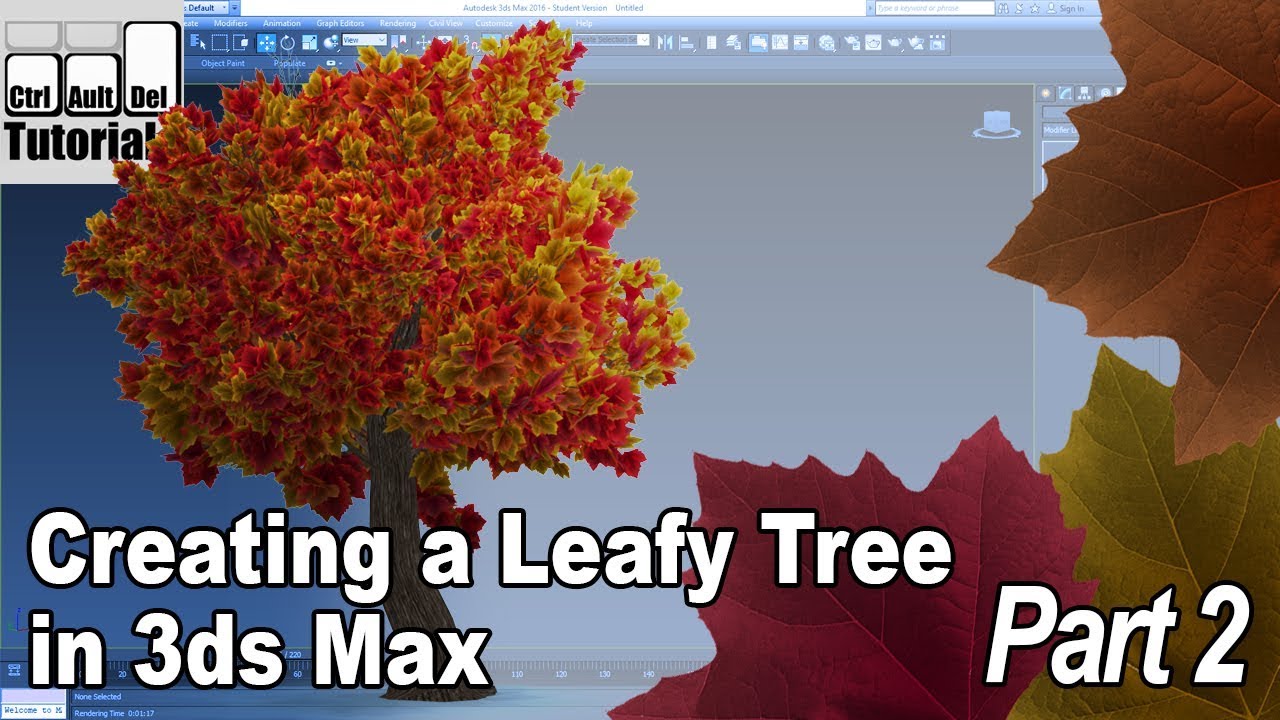 Creating a Leafy Tree in 3ds Max - Part 2