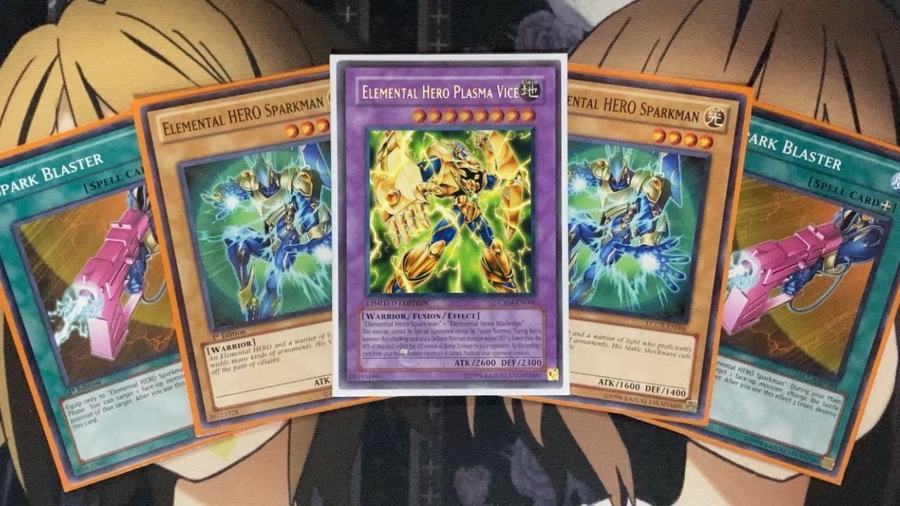 My Elemental HERO Sparkman Yugioh Deck Profile for October 2020