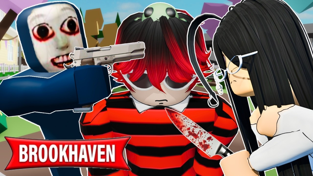 Hide And Seek With Serial Killers | Brookhaven RP (Roblox)