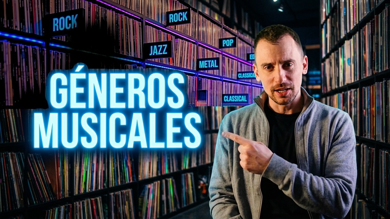 ¿Cuántos GÉNEROS Musicales EXISTEN? 🤯 Tipos de música o Estilos musicales