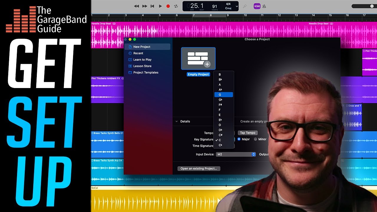 GarageBand for Beginners Get Set Up