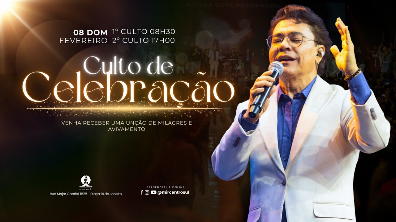 Culto de Celebração (Manhã) - 08.02.2026