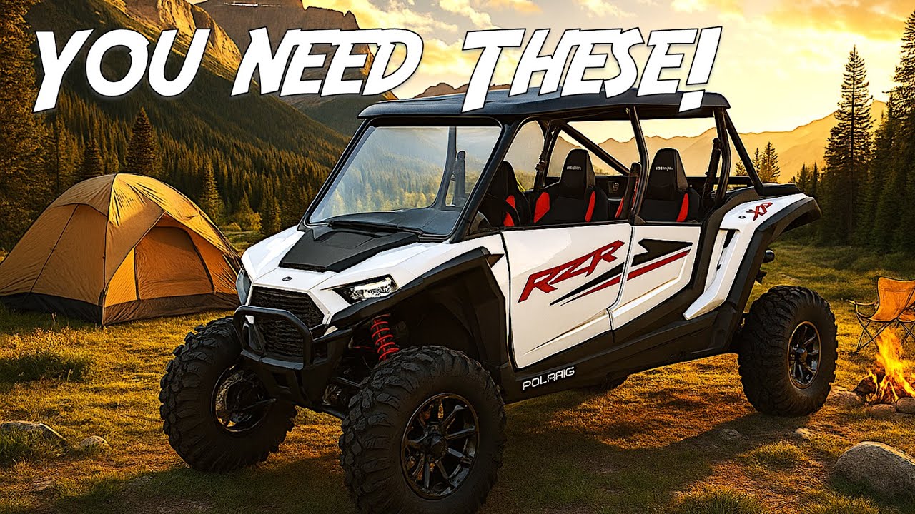 Must Have UTV Accessories - Windshield, Roof, Comms