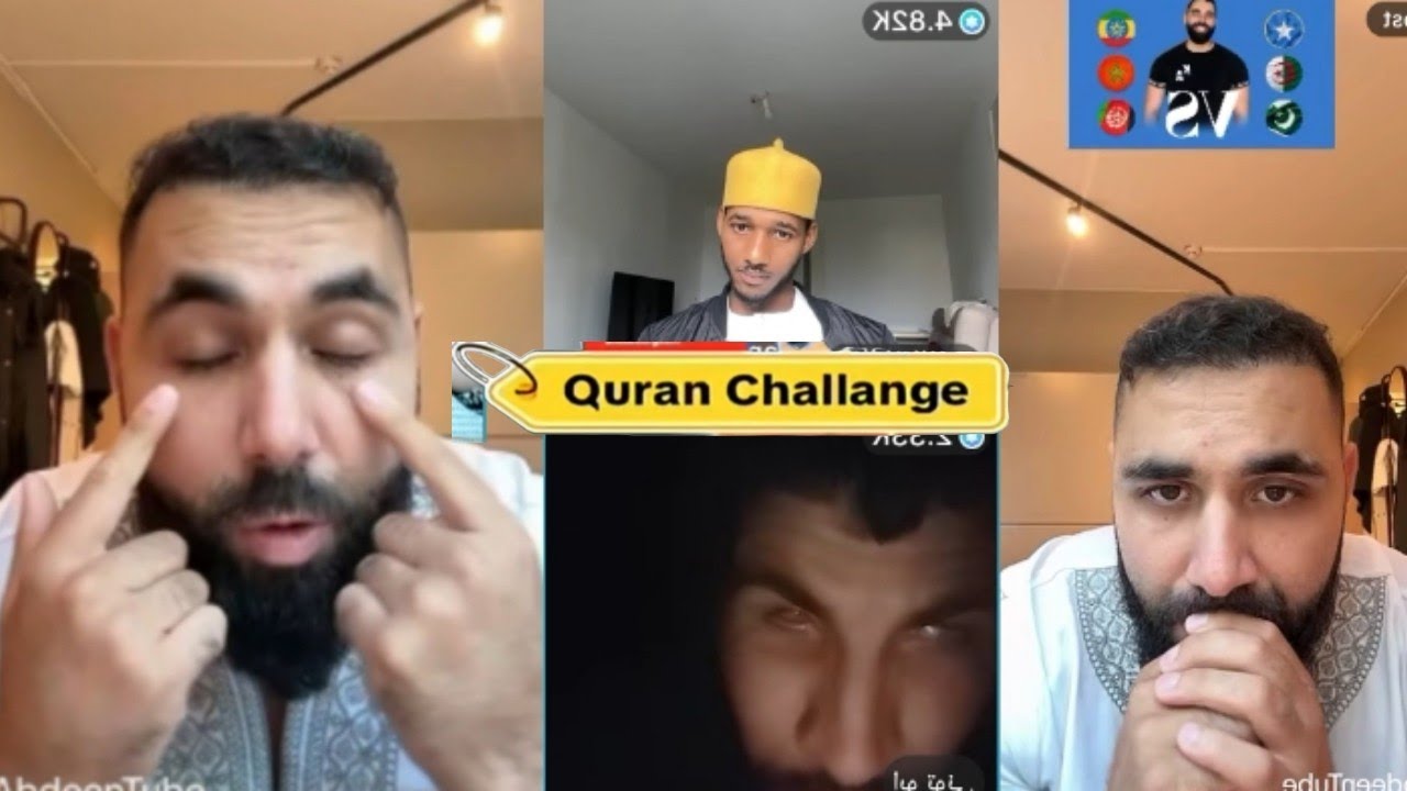 The greatest miracle was the blind memorizing the Quran. Allahu akbarتلاوة القرآن الكريم بصوت جميل