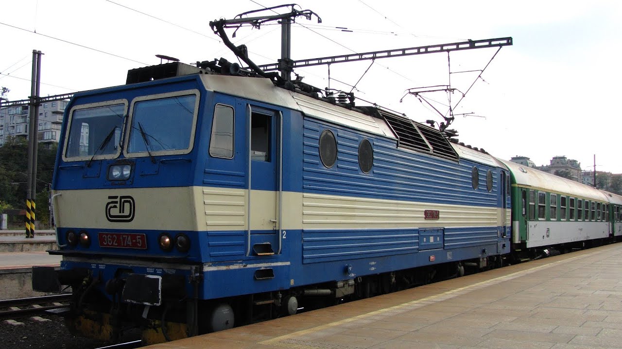 Eso ČD 362.174 + R685, Praha, 9.10.2012