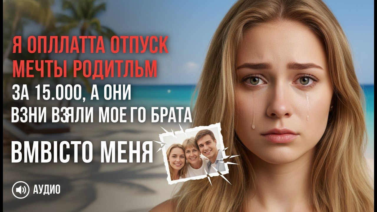 Я ОПЛАТИЛА РОДИТЕЛЯМ ОТПУСК МЕЧТЫ ЗА 15 ТЫСЯЧ. ОНИ ВЗЯЛИ БРАТА ВМЕСТО МЕНЯ И...