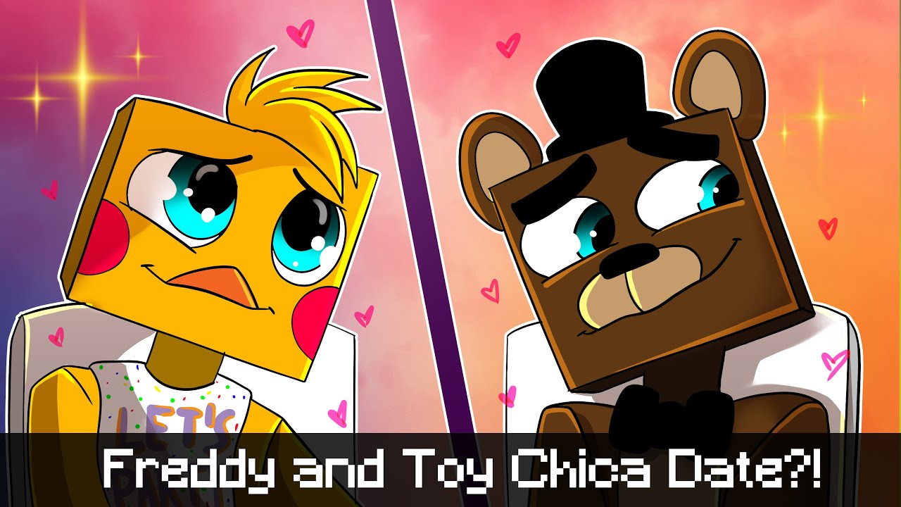 Freddy and Toy Chica Are Finally Dating?! in Minecraft FNAF