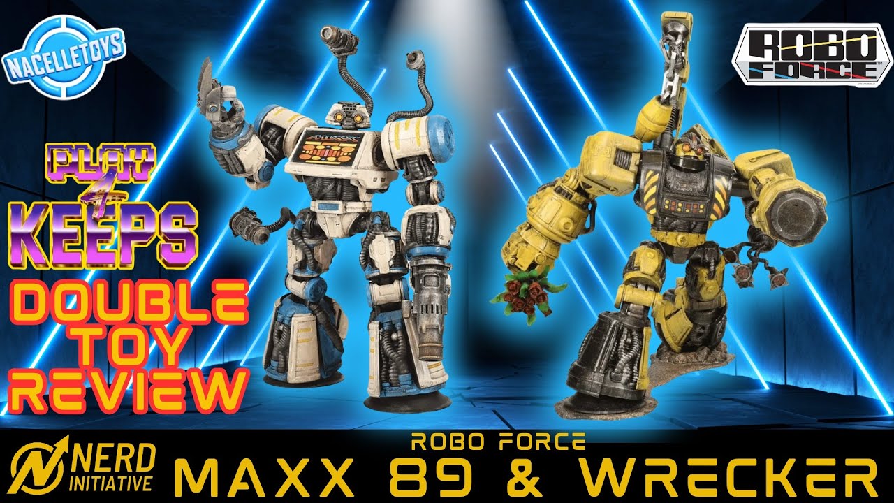 MAXX 89 & WRECKER | Robo Force Figure Review!