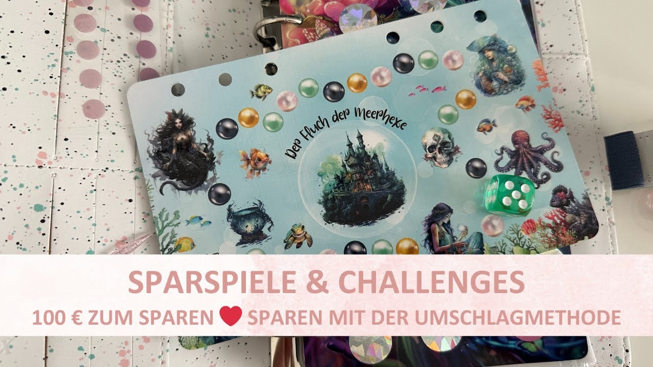 Sparspiele und Challenges August Woche 3 🌸 100 Euro zum spielen I Umschlagmethode