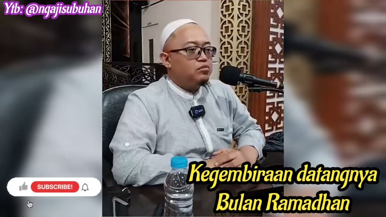 Kegembiraan Datangnya Bulan Ramadhan #luqmanulhakim
