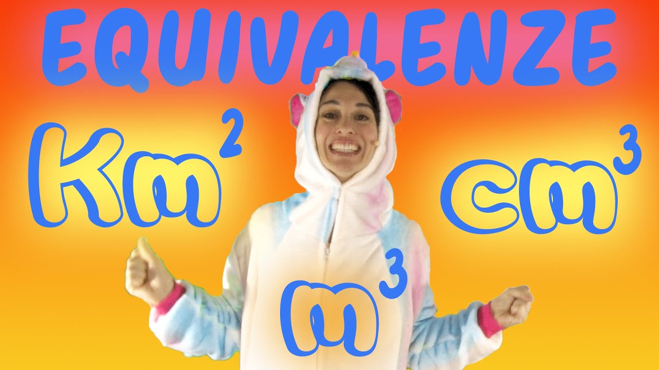 Equivalenze con metri al quadrato e metri al cubo