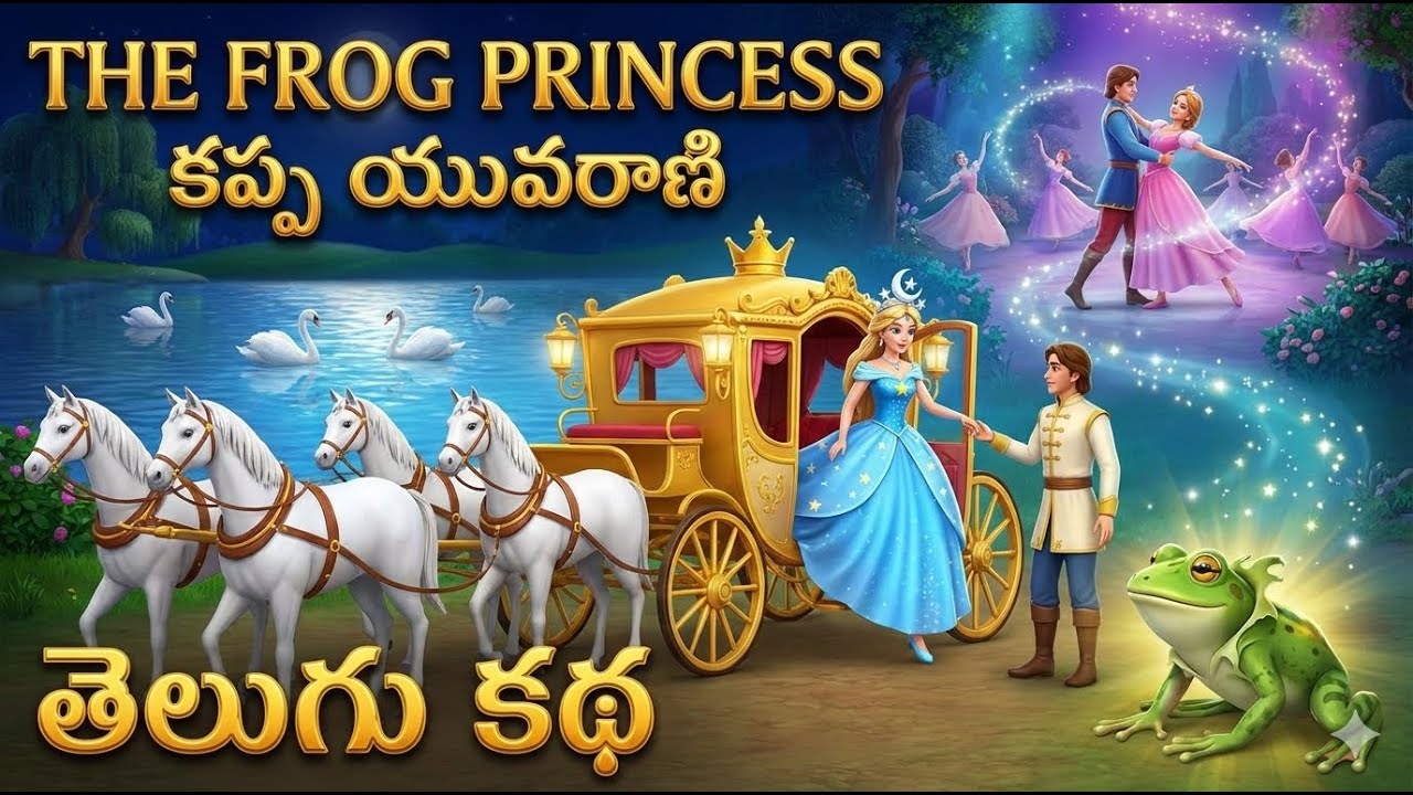 కప్ప యువరాణి - తెలుగు కథలు👸, 🐸, ✨ |Fairy Tales and Bedtime Stories for Kids | Princess Story