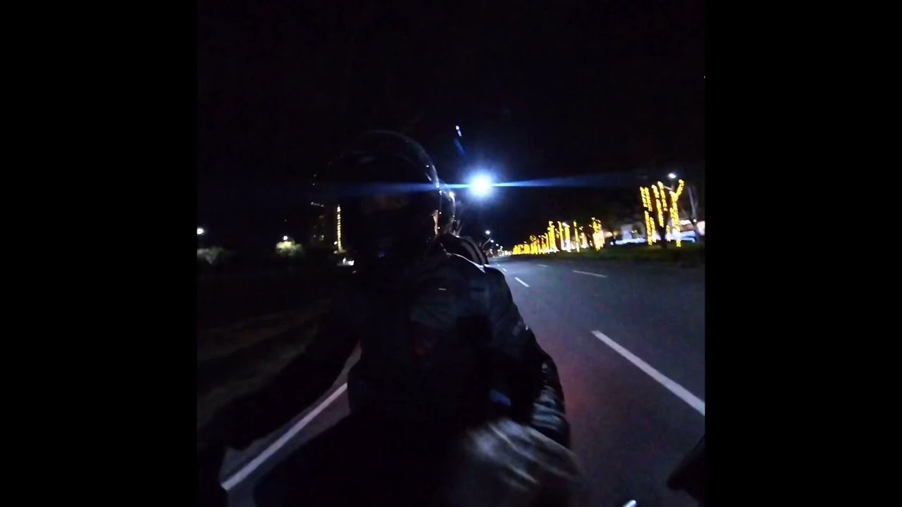 KYMCO XCITING VS400 | FILINVEST CITY AT NIGHT