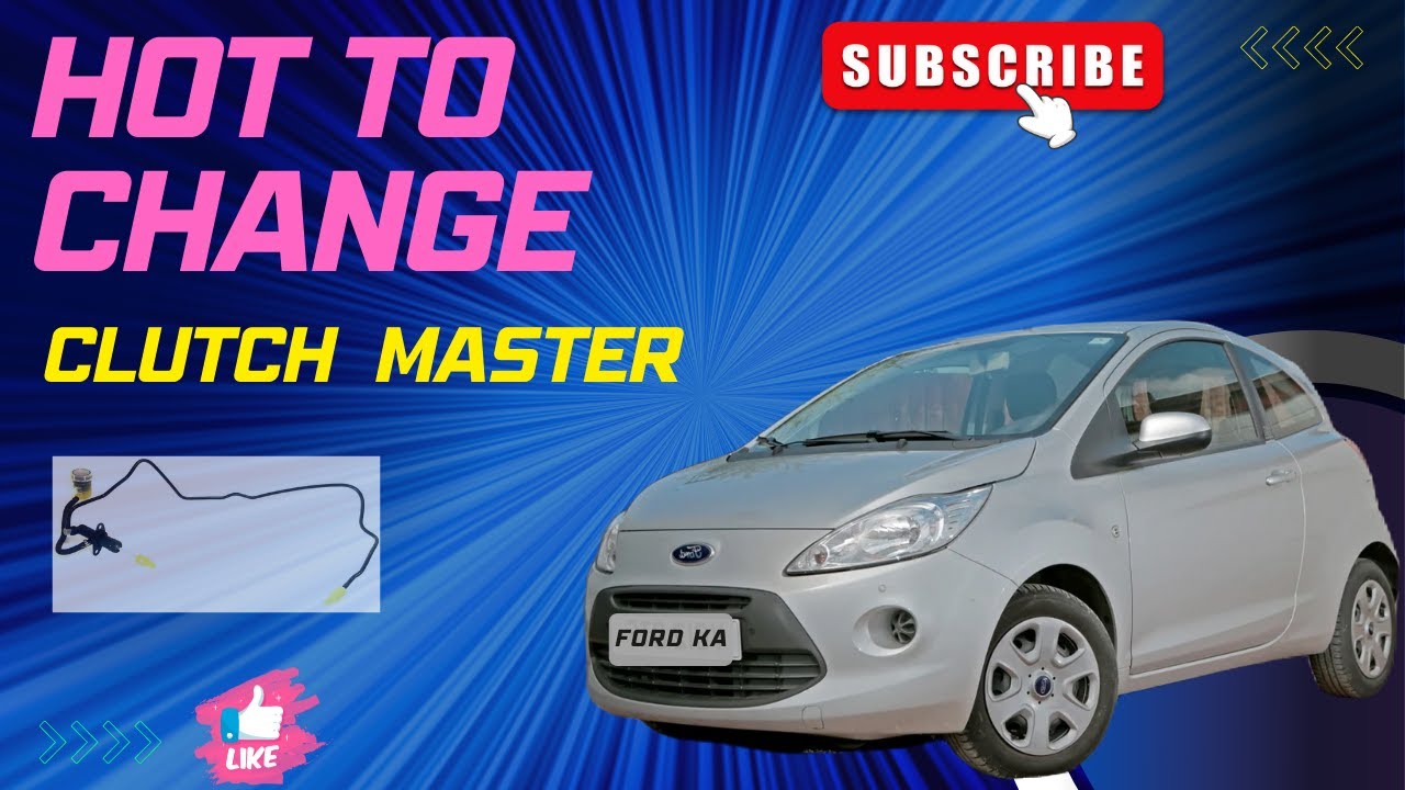 How to change Clutch Master Cylinder on Ford KA #howto #change #clutch #master #cylinder