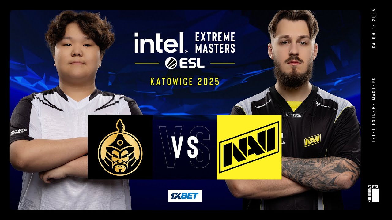 The MongolZ vs NAVI - IEM Katowice 2025 - BO3 - MN cast