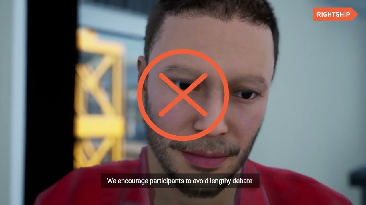 RightShip inspection Awareness Video 10: RightShip inspection closing meeting