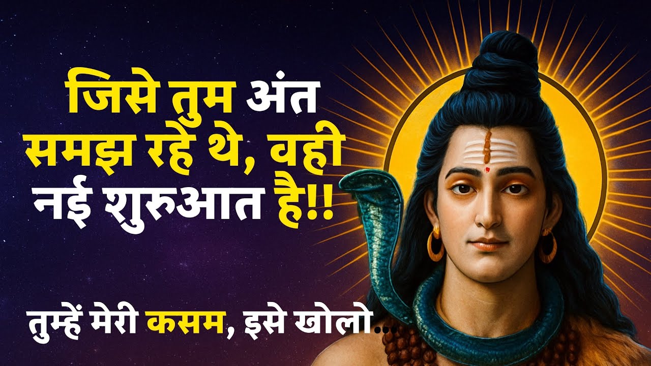 This Is Not Your End | Lord Shiva&rsquo;s Message That Will Change Your Life Forever 🔱