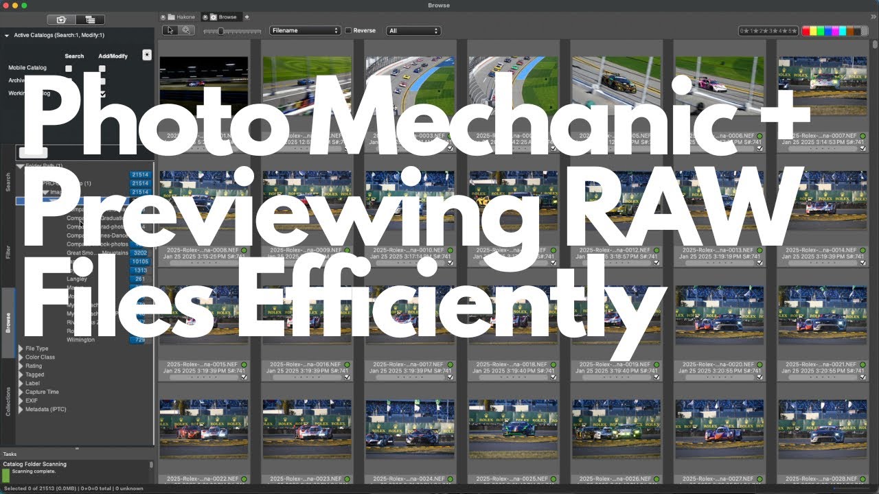 Previewing RAW Images Efficiently in Photo Mechanic Plus: Turbocharge Your Photography Workflow